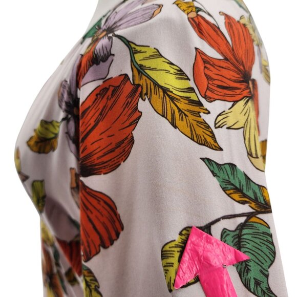 NWD House of Harlow X Revolve Womens XL Dress Maxi Floral Multicolor V-neck Boho - Picture 7 of 13